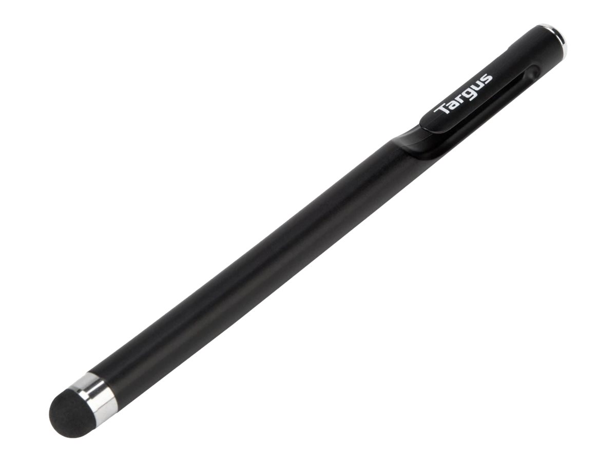 Targus - Antimicrobial Smooth Stylus Pen For Smartphones and Touchscreens - Black
