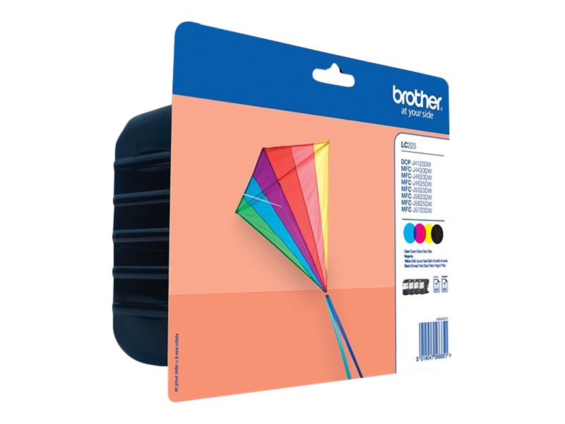 Brother LC223 - Ink Cartridge - Black, Cyan, Magenta, Yellow