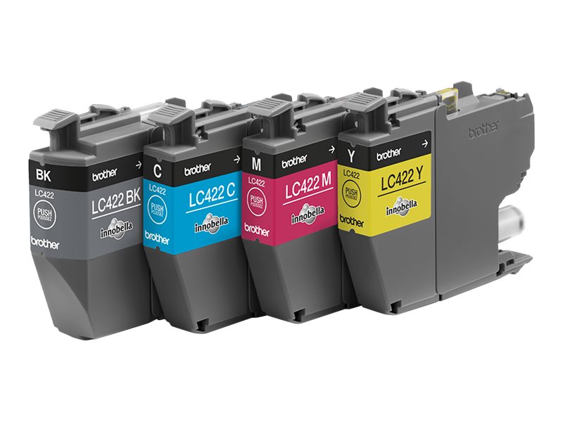 Brother LC422VAL - Ink Cartridge - Black, Cyan, Magenta, Yellow