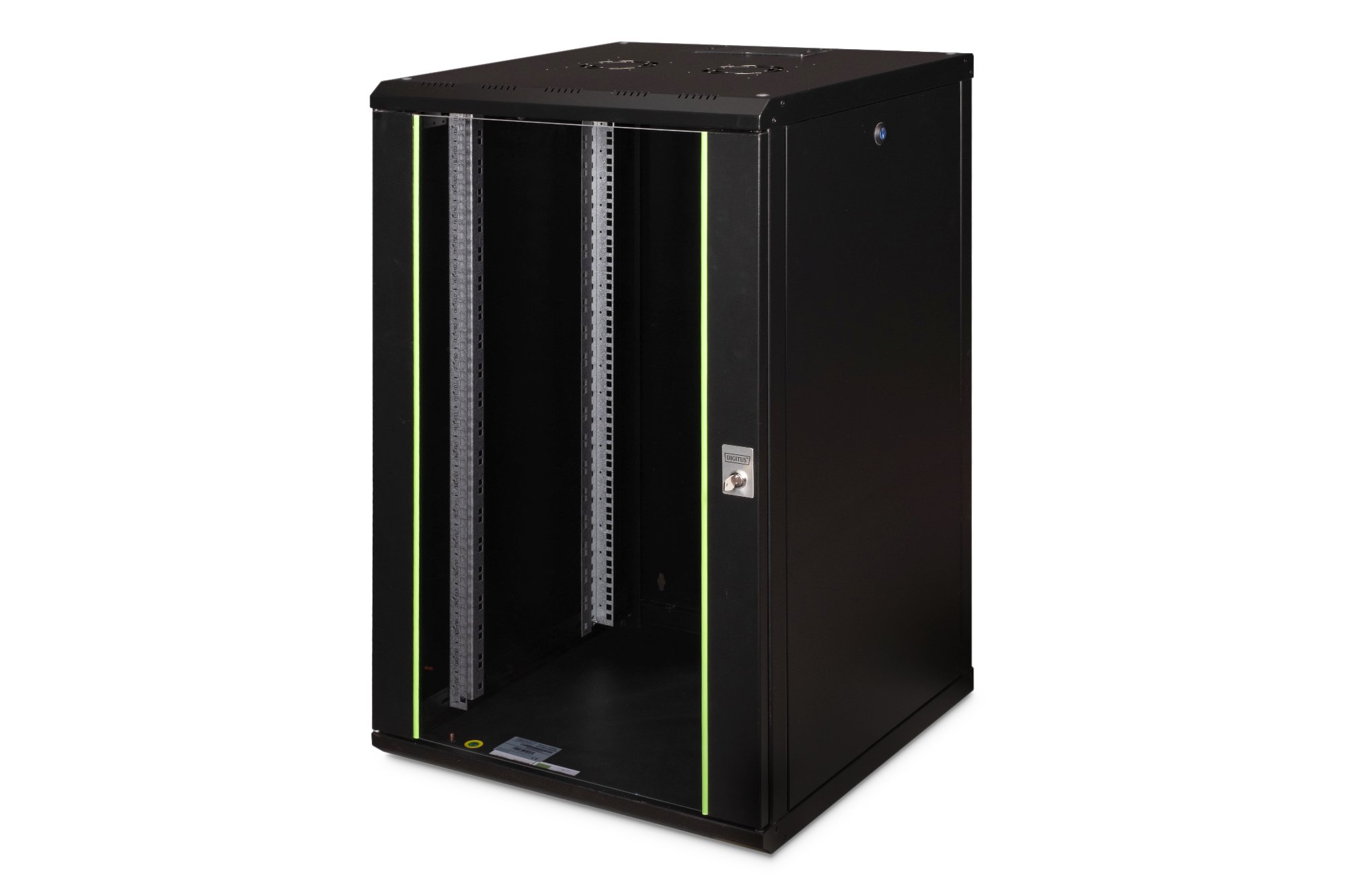 Digitus Wall Mounting Cabinet - DN-19 20U-6/6-SW - Black