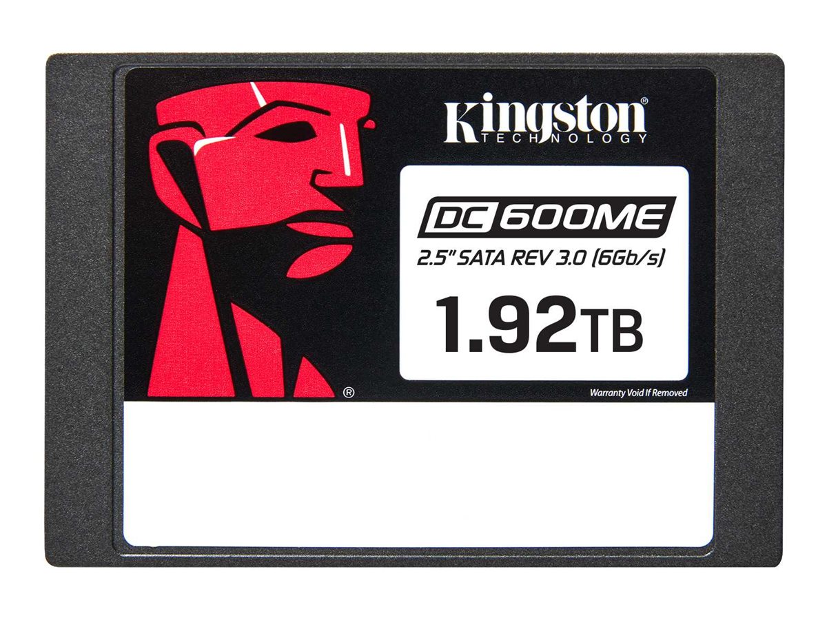 Kingston SSD - DC600M - 1920 GB - SSD form factor 2.5" - Solid-state drive interface SATA Rev. 3.0 (6Gb/s) - Read speed 560 MB/s - Write speed 530 MB/s