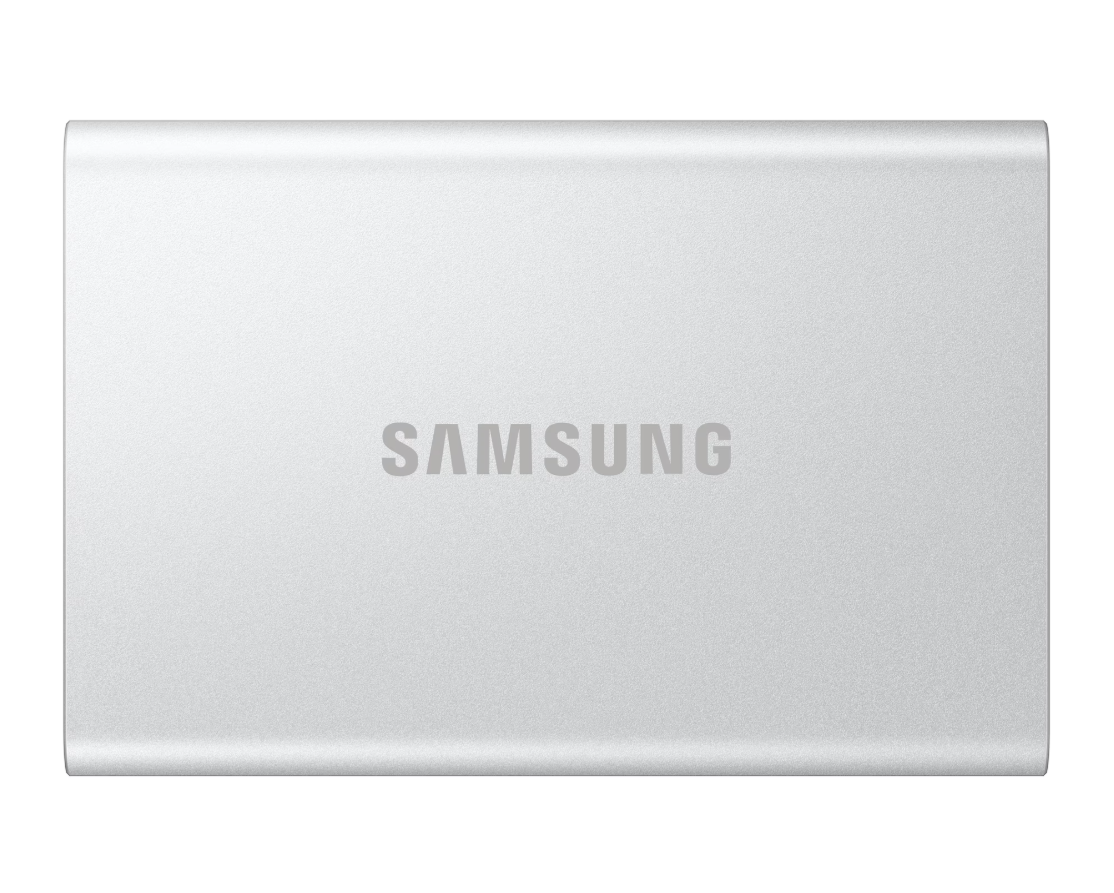 Samsung SSD - T7 Resurrected - 4000 GB - USB 3.2 Gen 2 (10 Gbps) - Silver