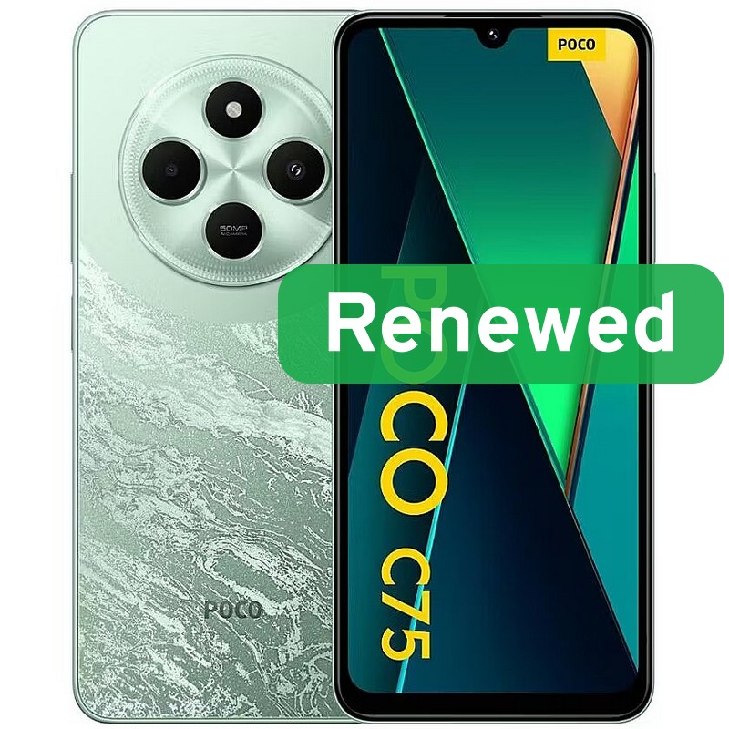 Poco Renewed - Grade A - C75 - 128 GB - Green - LTE - O
