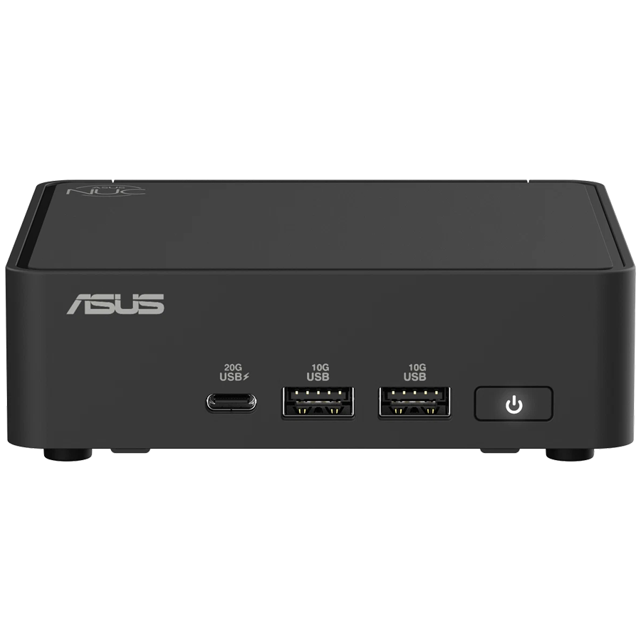 ASUS NUC 15 PRO/RNUC15CRKU500002/Ultra 5 225H 28W/Intel Arc graphics/no RAM/no Storage/Intel Wi-Fi 7 BE201/USB Total - 7/4 USB Type-A/3 USB Type-C (1x USB3.2 + 2x TB4)/2x HDMI 2.1/Support Displays - 4x 4K/no OS/EU Cord/Kit (L6)/Slim/EAN:4711387949856
