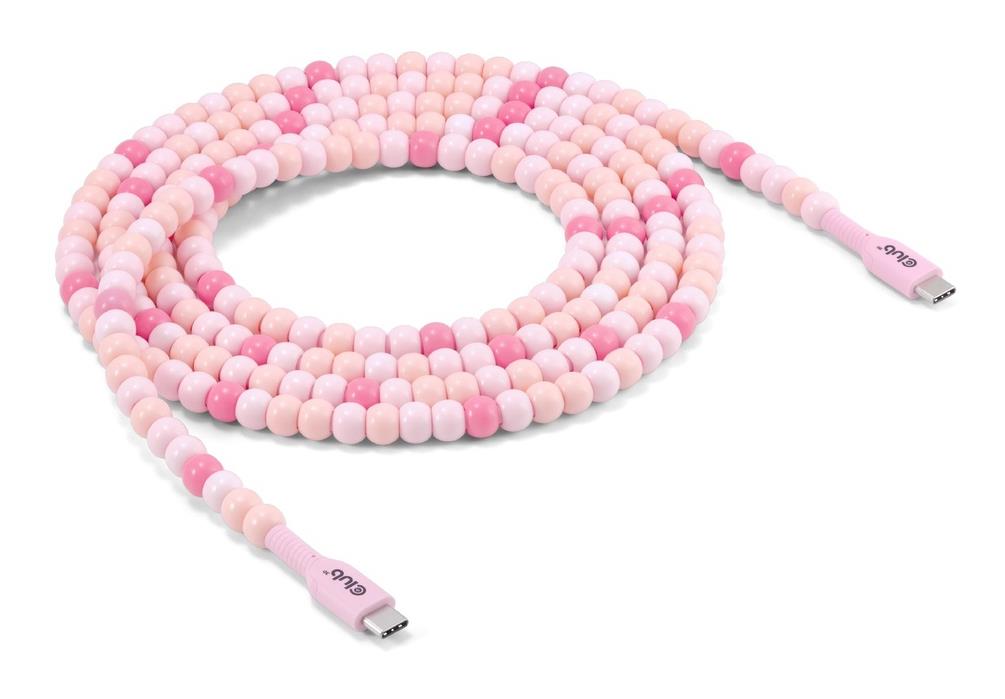 CABLE USB-C TO USB-C/PINK CAC-3010 CLUB3D