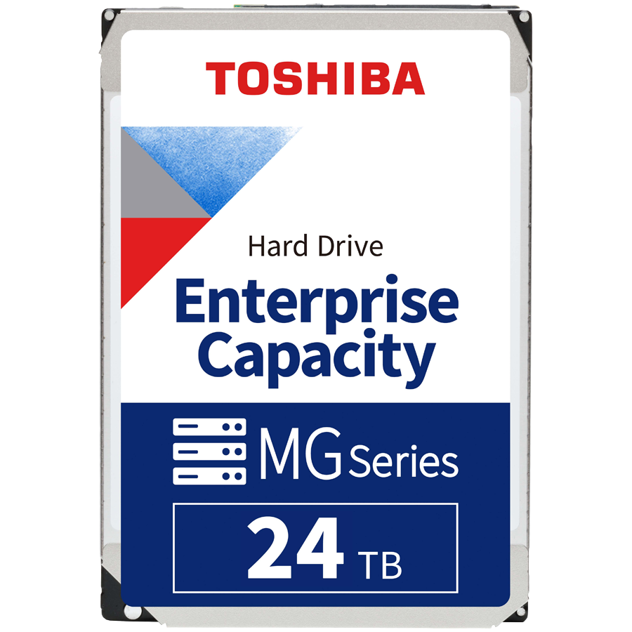 HDD Server TOSHIBA MG11 24TB MAMR 512e, 3.5'', 1024MB, 7200RPM, SATA, SKU: HDEB034GEA51F