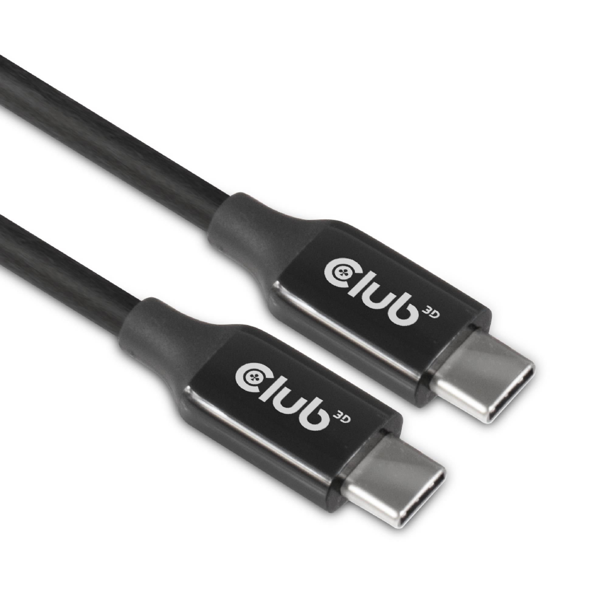 CABLE USB-C TO USB-C 5M/M/M CAC-1535 CLUB3D