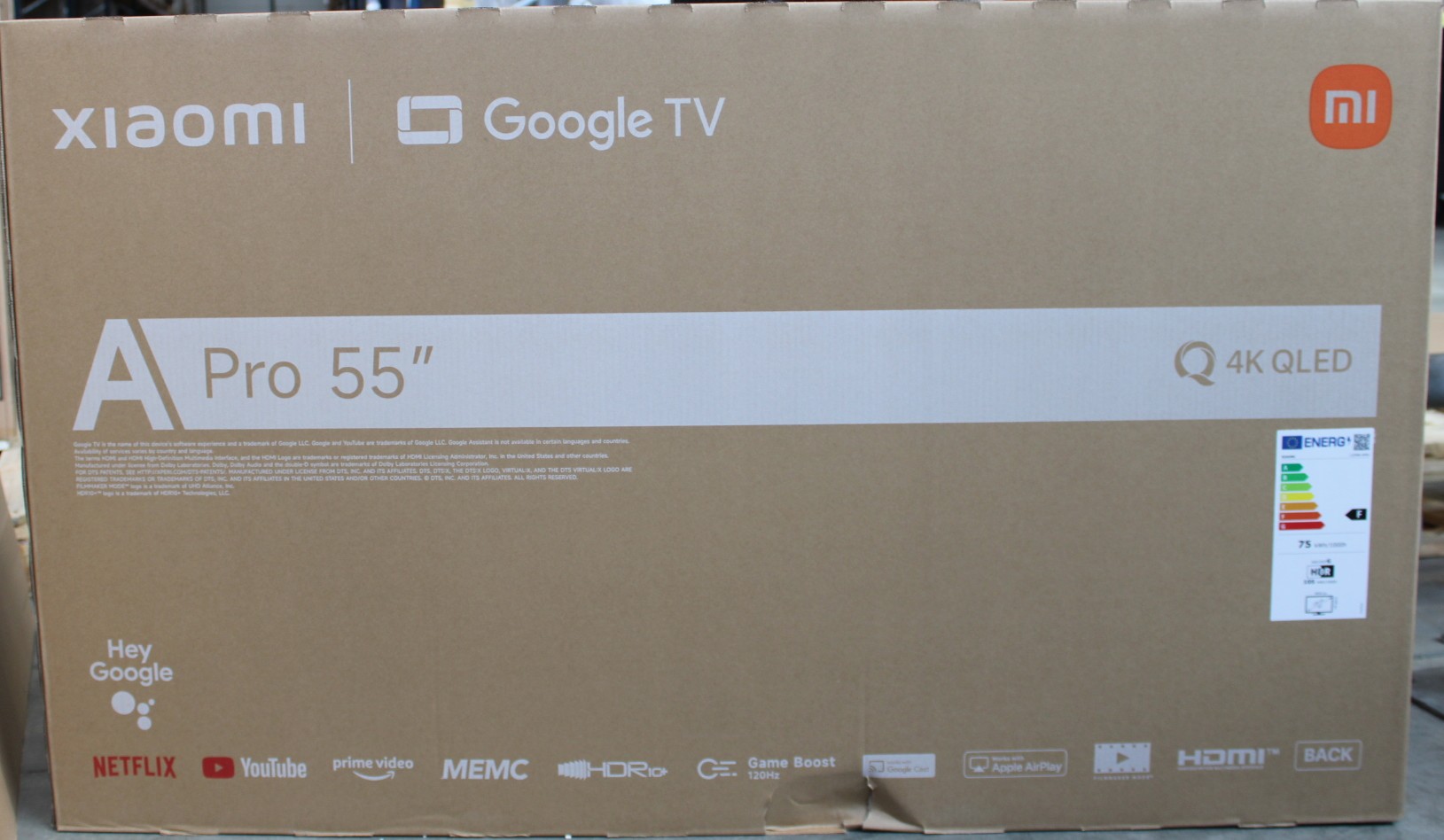 SALE OUT. Xiaomi QLED TV A Pro 2026 55'' - Xiaomi QLED TV A Pro 2026 - 55 - Smart TV - Google TV - 4K UHD - DAMAGED PACKAGING