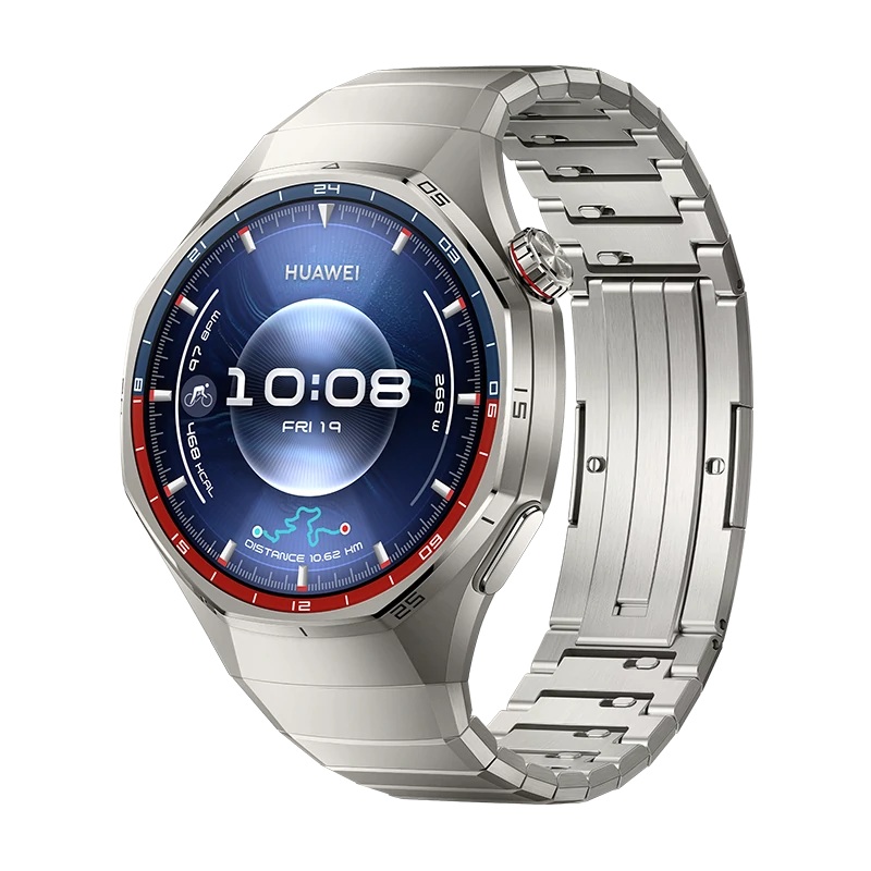 Huawei - WATCH GT 6 Pro 46mm - Smart watch - GPS (satellite) - AMOLED - 1.47 inches - Waterproof - Titanium