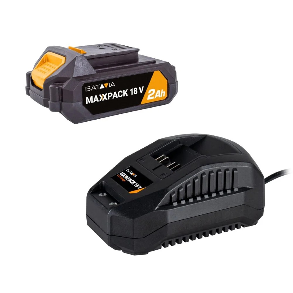Batavia B.V. - Starter Set with 2.0Ah Battery and 2.4A Charger - 18V