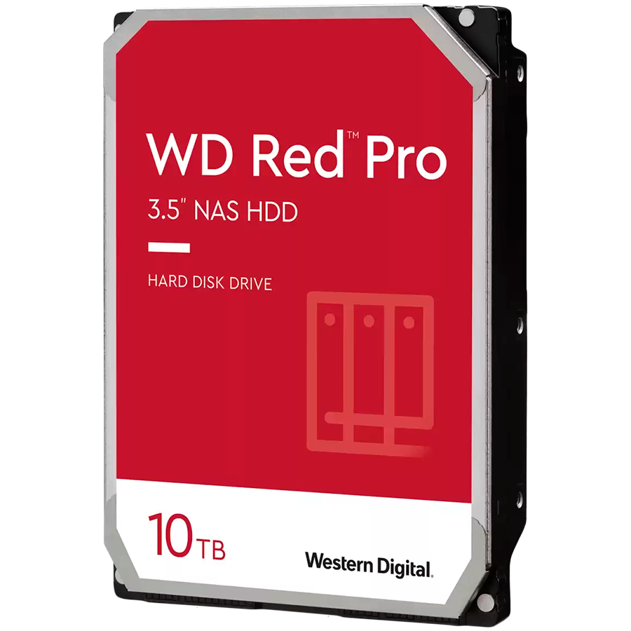 HDD NAS WD Red Pro (3.5'', 10TB, 512MB, 7200 RPM, SATA 6 Gb/s)