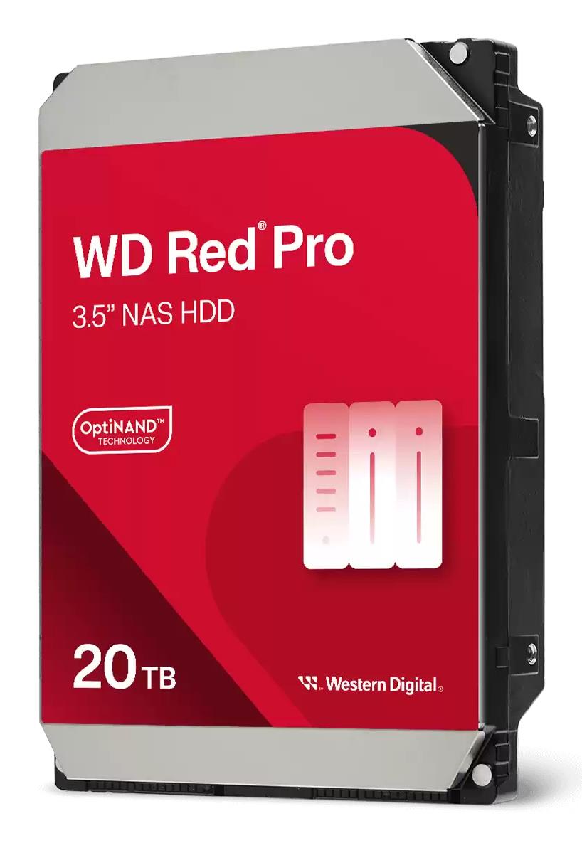 HDD|WESTERN DIGITAL|Red Pro|20TB|SATA 3.0|512 MB|7200 rpm|3,5"|WD202KFGX