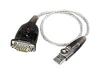 Aten USB to RS-232 Adapter (35cm) - Aten - USB - USB to RS-232 Adapter - USB Type A Male