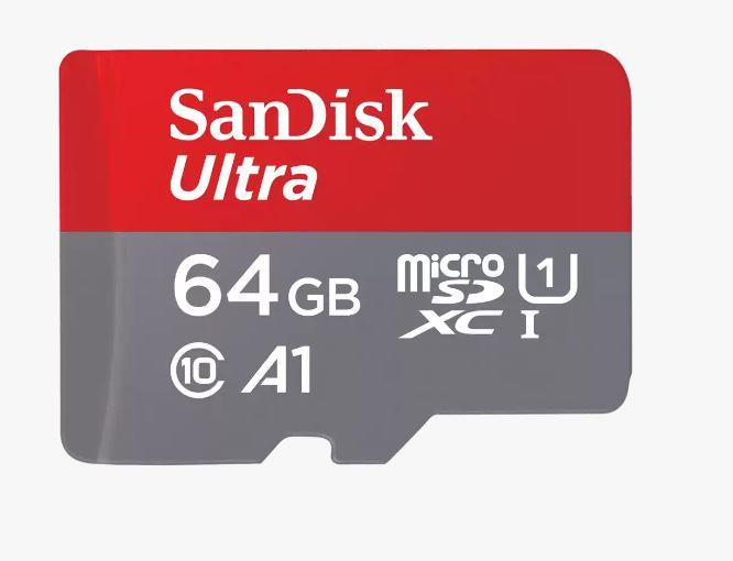 MEMORY MICRO SDXC 64GB UHS-I/W/A SDSQUAB-064G-GN6MA SANDISK