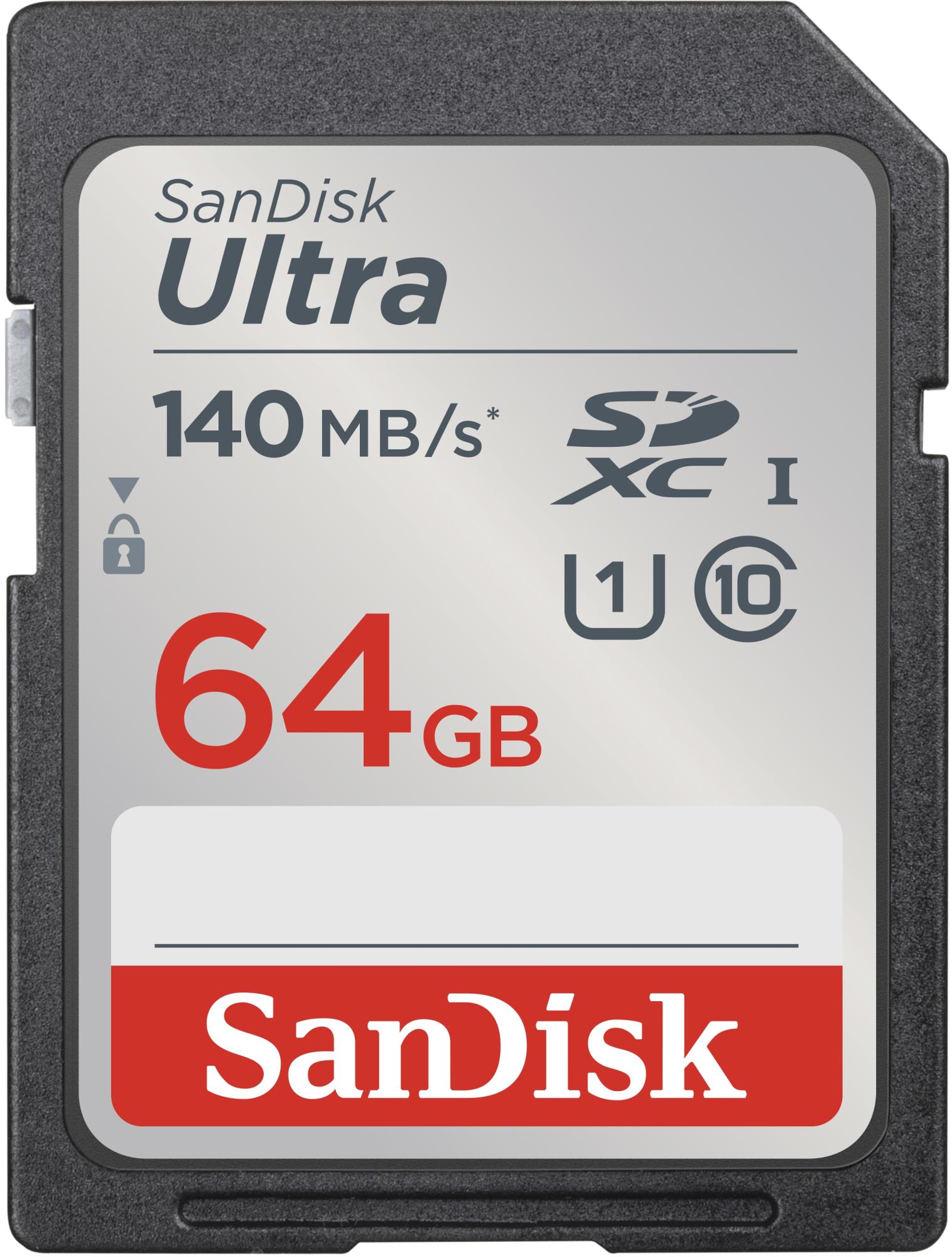 MEMORY SDXC 64GB UHS-I/SDSDUNB-064G-GN6IN SANDISK