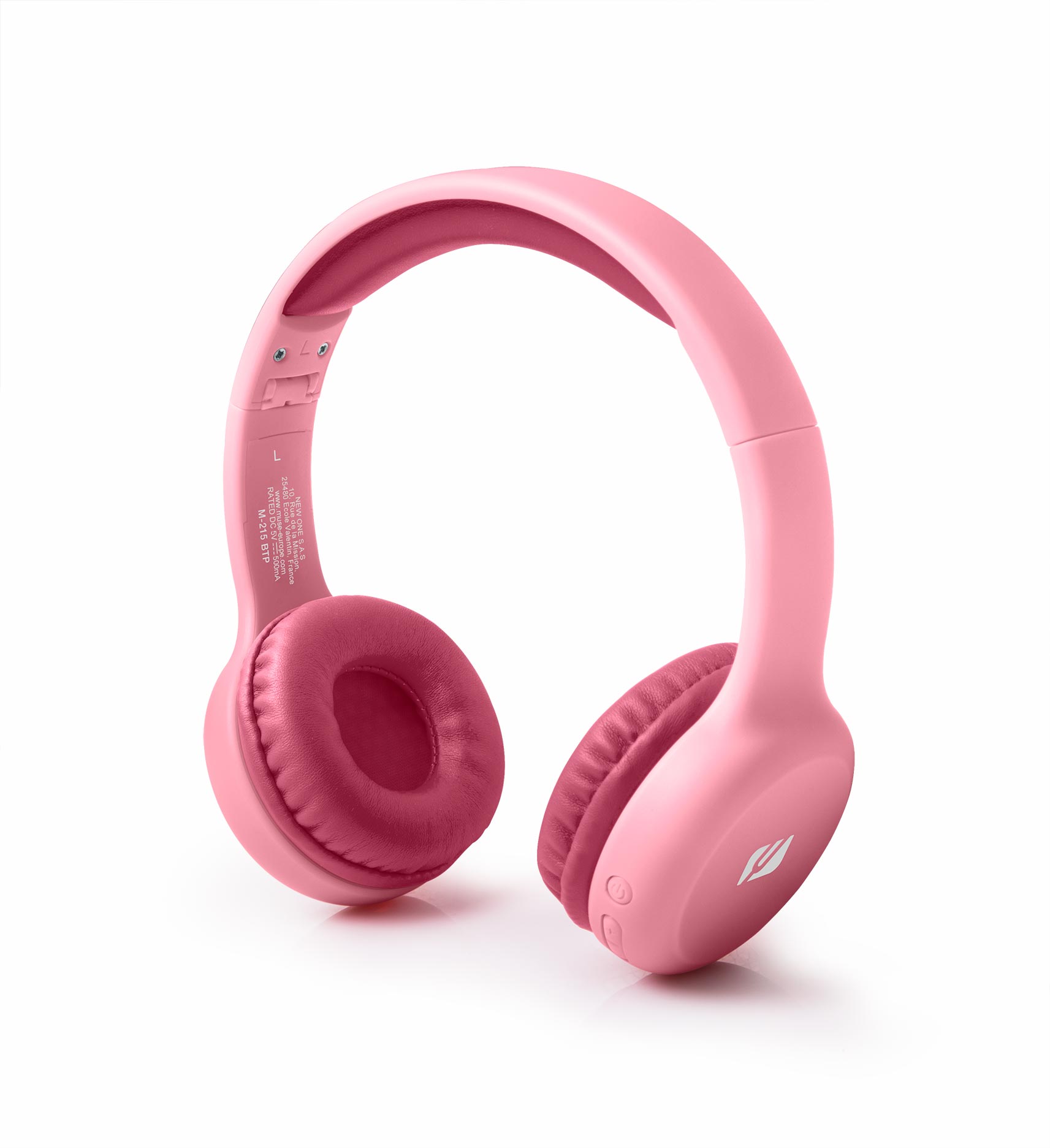Muse - Stereo Kids Headphones - M-215BTP - Over-Ear