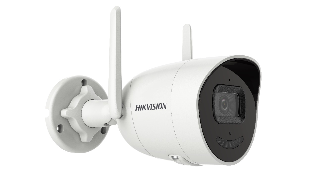 Hikvision - IP Camera - DS-2CV2041G2-IDW(E) - Bullet - 4 MP - 2.8mm - IP66 - H.265 / H.264 - micro SD/SDHC/SDXC, max. 256 GB