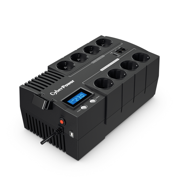 CyberPower - Backup UPS Systems - BR1000ELCD - 1000 VA - 600 W