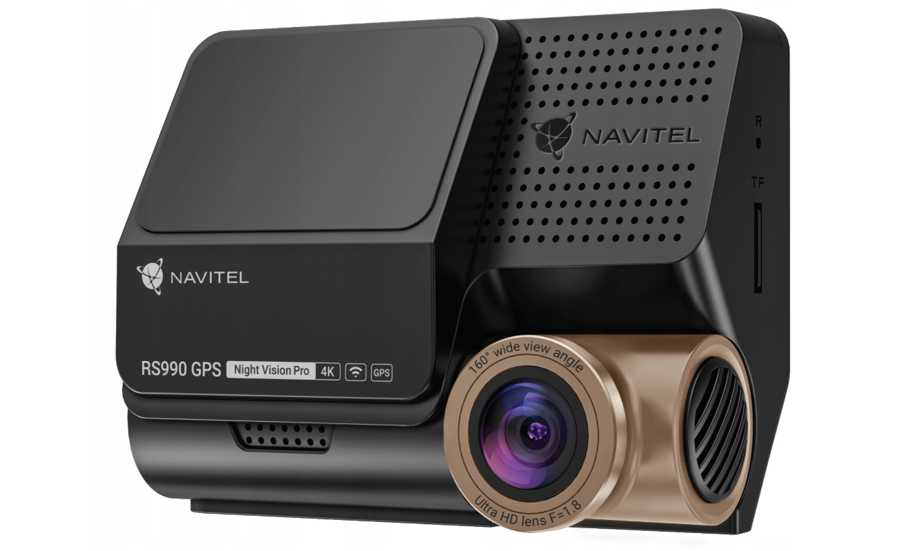 Navitel - Video Recorder - RS990 - GPS (satellite) - 480 x 854 - Maps included