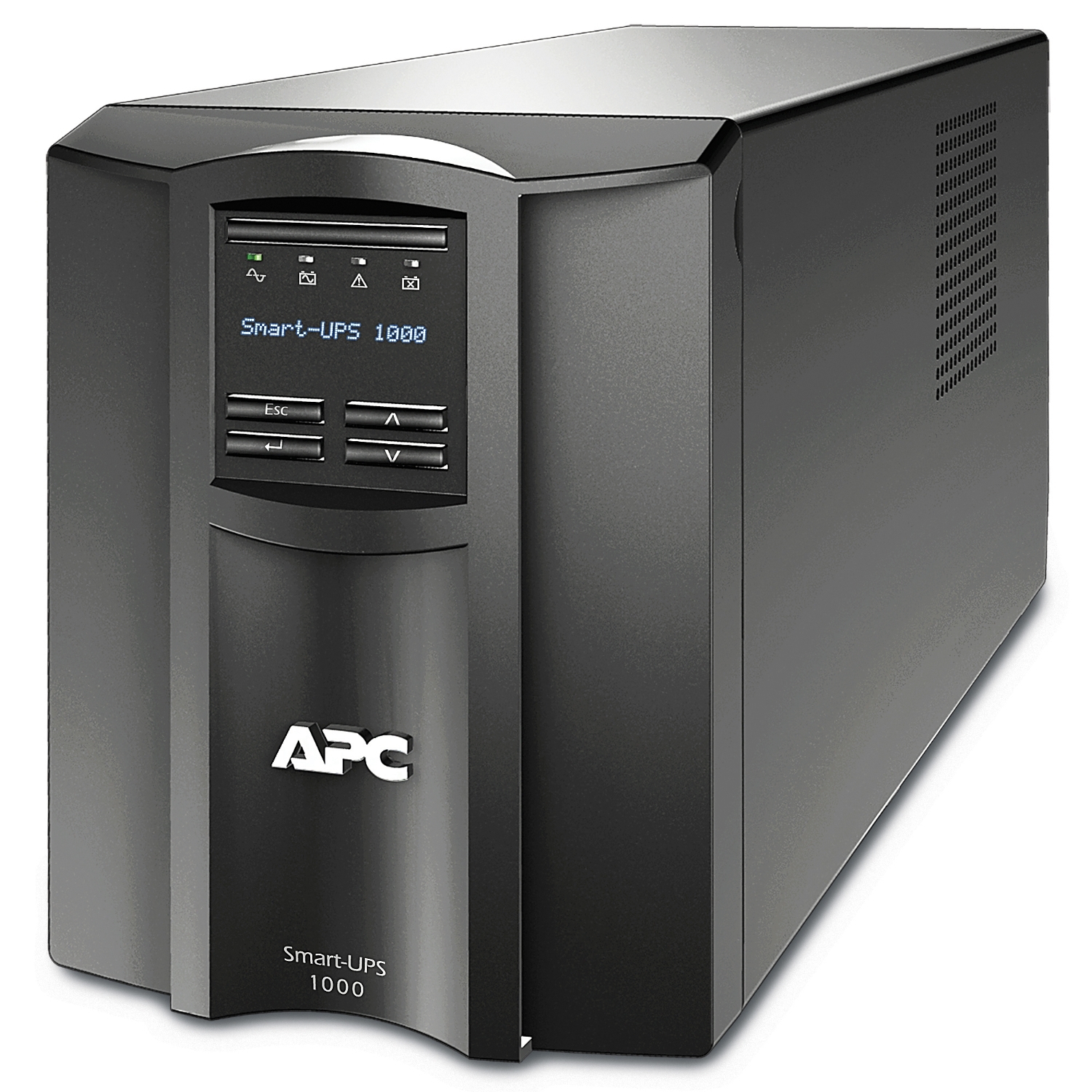 Schneider Electric APC Smart-UPS, Tower, 8x IEC C13 outlets, SmartConnect Port+SmartSlot, AVR, LCD - SMT1000IC - 1000 VA - 700 W - 230 V