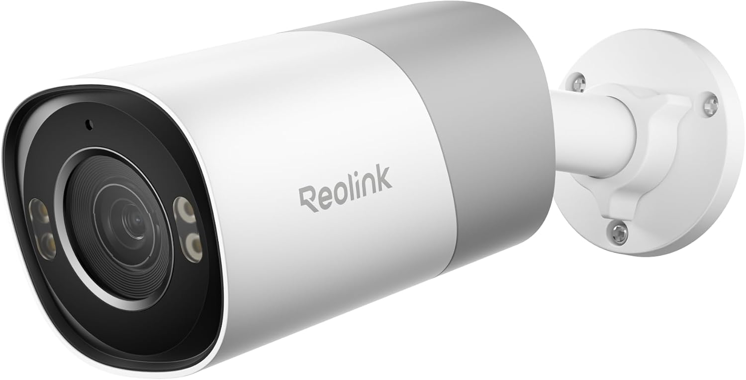 Reolink - 4K Smart PoE Camera - RP-PCB8M - Bullet - 8 MP - 2.8mm/F1.6 - IP67 - H.265/H.264 - MicroSD card slot, max. 512GB