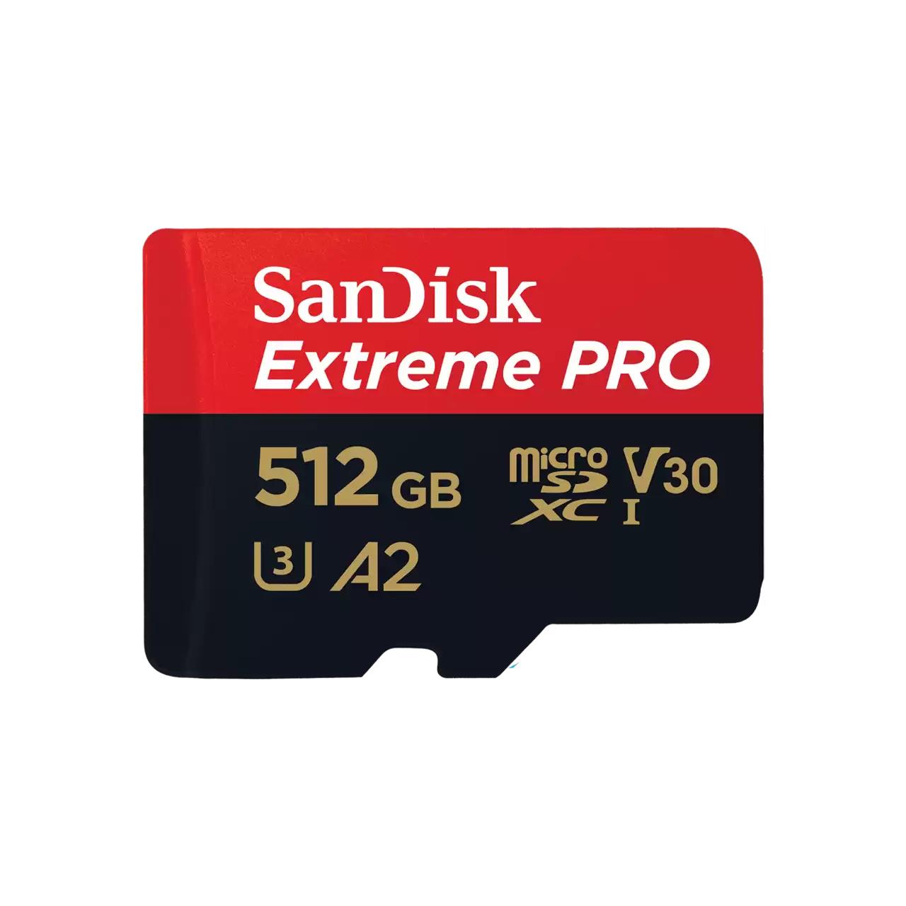 MEMORY MICRO SDXC 512GB UHS-I/W/A SDSQXCD-512G-GN6MA SANDISK