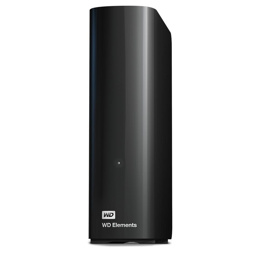 External HDD|WESTERN DIGITAL|Elements Desktop|6TB|USB 3.0|Drives 1|Black|WDBWLG0060HBK-EESN