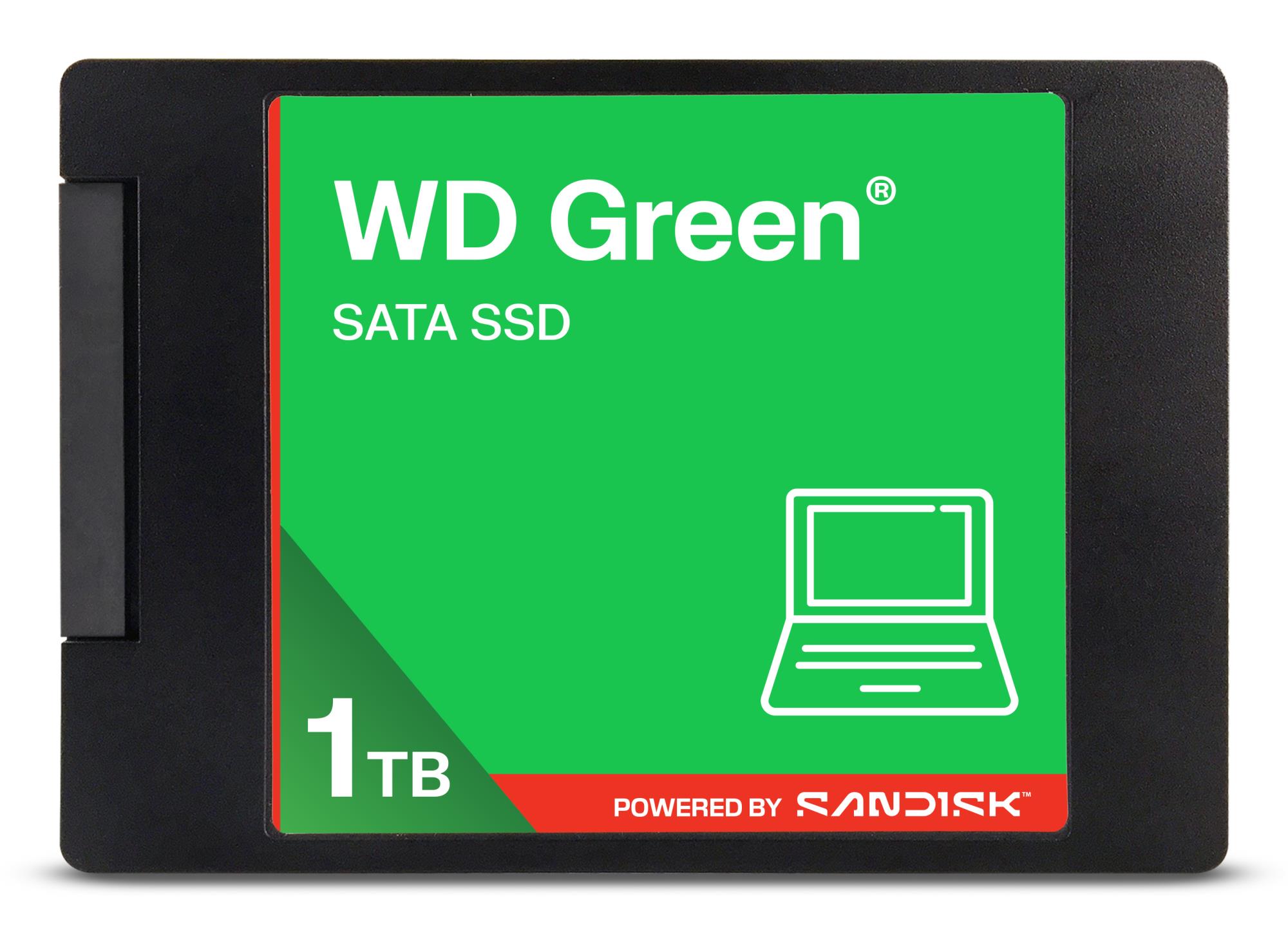 SSD|SANDISK|Green|POWERED BY SANDISK|1000 GB|Serial ATA III|Read speed 545 MB/s|2.5"|WDS100T5G0A-00CPT0