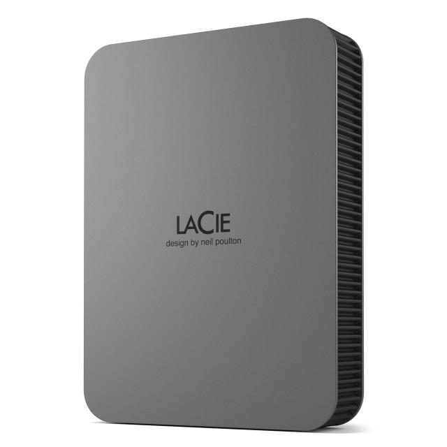 External HDD|LACIE|Mobile Drive Secure|STLR5000400|5TB|USB-C|USB 3.2|Colour Space Gray|STLR5000400