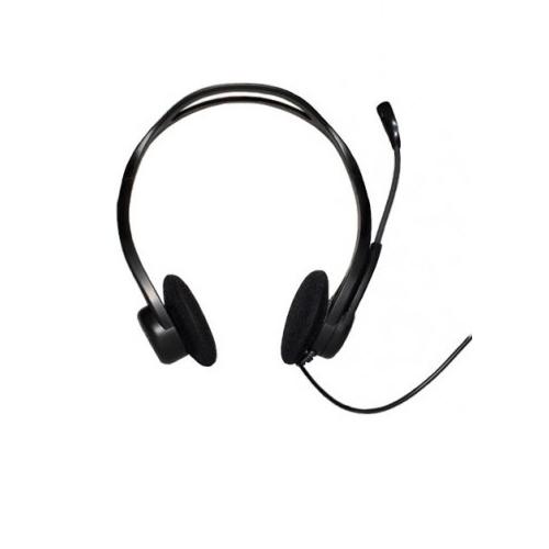 Logitech - PC 960 USB - Headset - Black