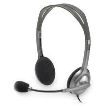 Logitech - LGT-H110 - Stereo headset - Black, Silver