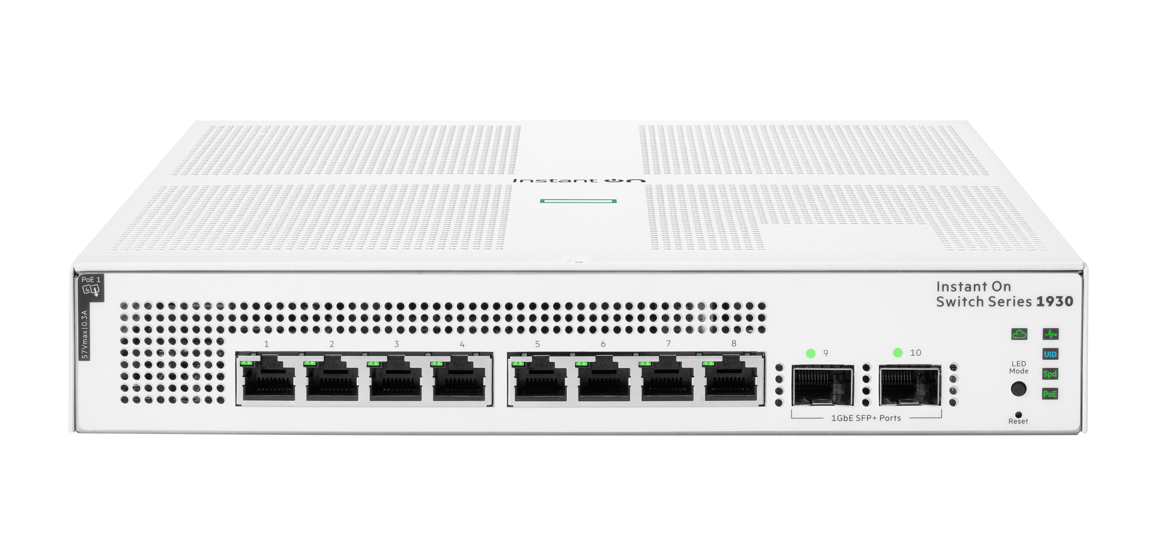 Networking Instant On 1930 8G 2SFP Switch PoE (124W)