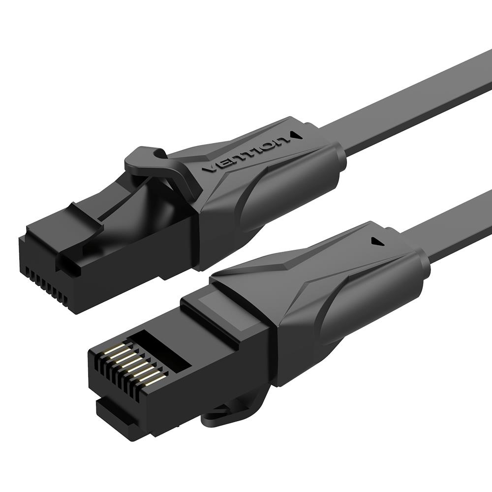 PATCH CABLE CAT.6 UTP/2M BLACK IBABH VENTION