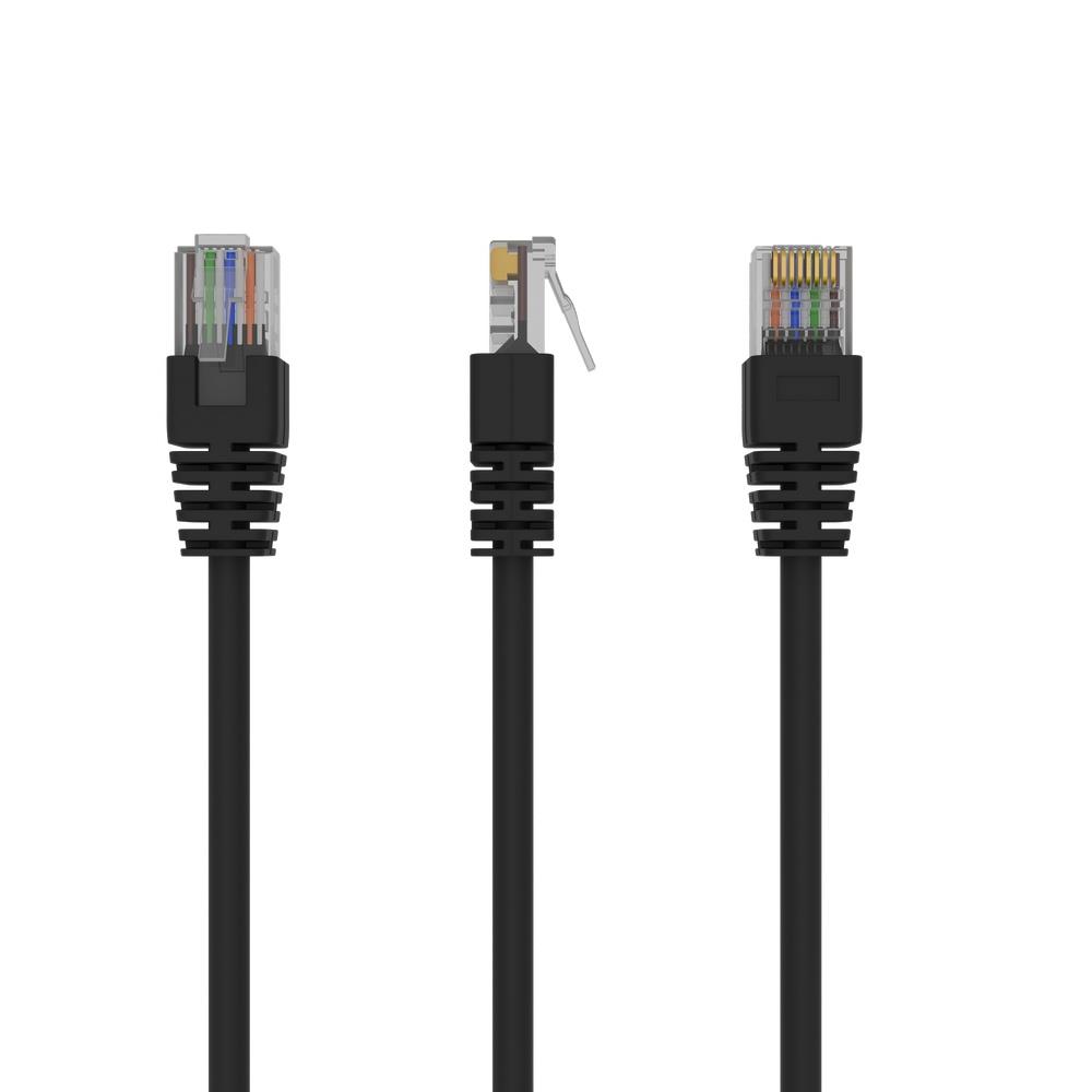 PATCH CABLE CAT5E UTP 10M/BLACK PP12-10M/BK GEMBIRD