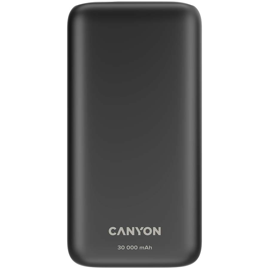 CANYON power bank PB-301 LED 30000 mAh PD 20W QC 3.0 Black