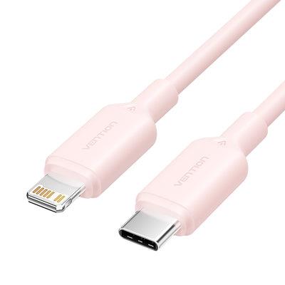 CABLE USB-C TO LIGHTNING/2M PINK LAKPH VENTION
