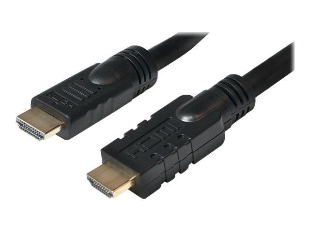 Logilink CHA0025 HDMI Cable, Active, M/M, 25m, black - Logilink - CHA0025 HDMI Cable, Active, M/M - HDMI to HDMI - 25 m