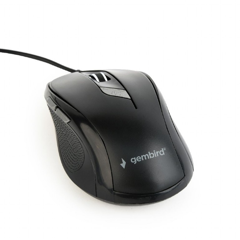 Gembird - MUS-6B-01 - Optical mouse - Black