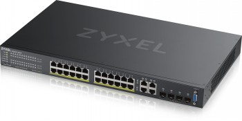 ZYXEL GS2220-28HP,EU REGION,24-PORT GBE L2 POE SWITCH WITH GBE UPLINK (1 YEAR NCC PRO PACK LICENSE BUNDLED) (5Y WARRANTY)