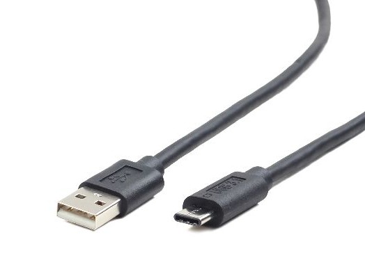 Cablexpert CCP-USB2-AMCM-1M USB 2.0 AM to Type-C cable (AM/CM), 1 m - Cablexpert