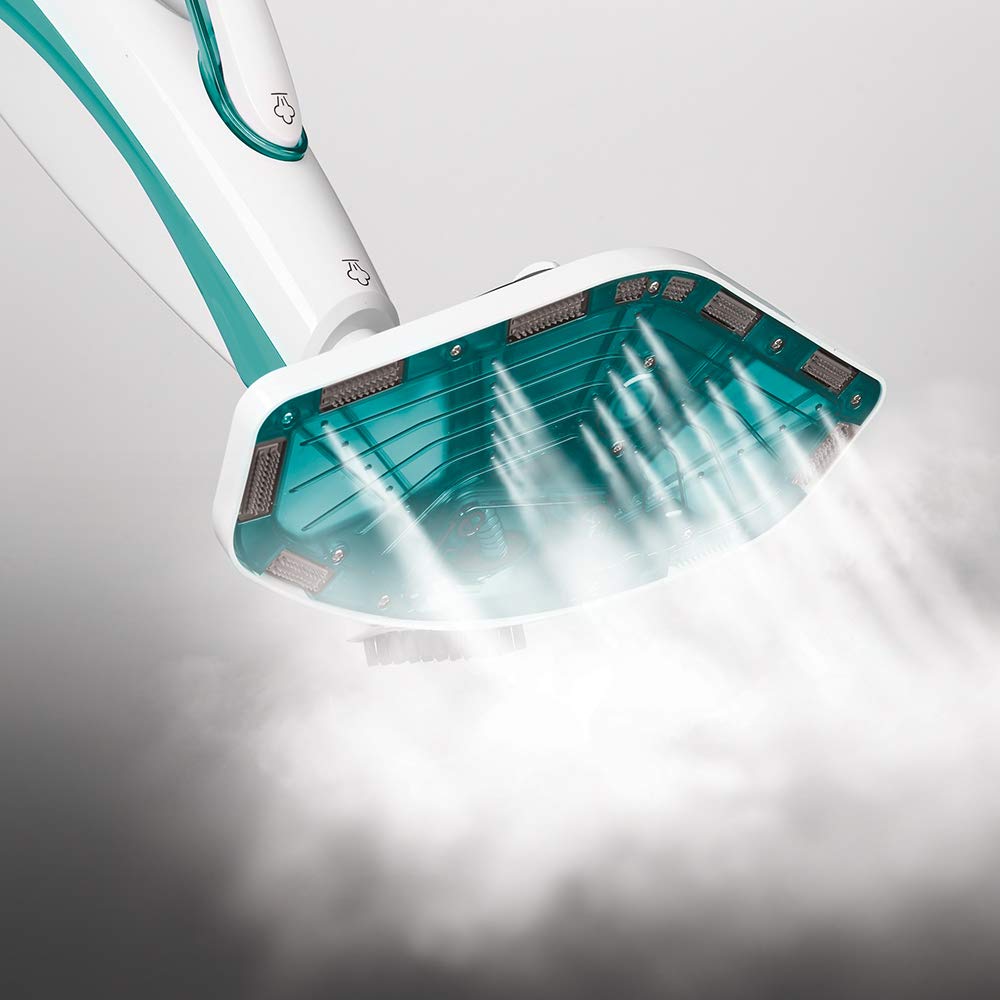 Polti - Steam mop - PTEU0282 Vaporetto SV450_Double - Steam mop and handheld steam cleaner - 1500 W - Operating radius 7.5 m - White