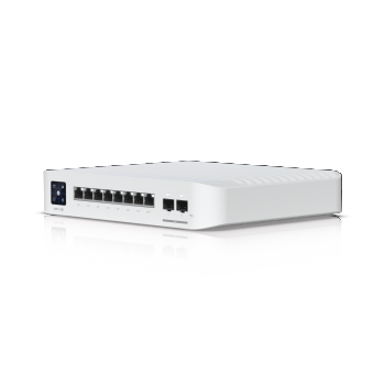 Ubiquiti - Unifi Switch Pro 8 PoE - USW-PRO-8-POE - Managed L3 - Desktop/Wall-mountable - SFP+ ports quantity 2 - Power supply type AC/DC, Internal, 150W