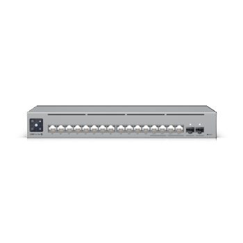 Ubiquiti - 16-port Switch - USW-Pro-Max-16-PoE - Managed L3 - Desktop/Wall-mountable - Power supply type AC/DC, external, 210W