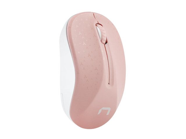 Natec Mouse, Toucan, Wireless, 1600 DPI, Optical, Pink-White - Natec - Mouse - Optical - Wireless - Pink/White