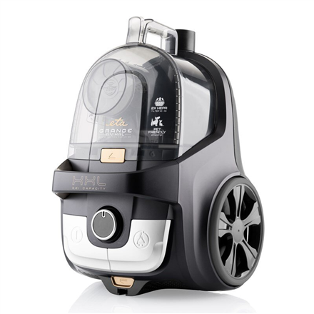 ETA - Vacuum cleaner - Grande Animal ETA222390000 - Bagless - Power 850 W - Dust capacity 3.2 L - Black/Gold