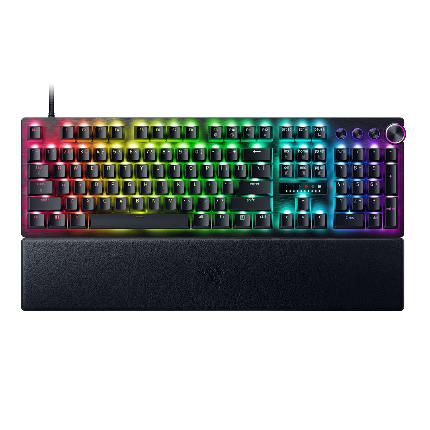 Razer - Huntsman V3 Pro - Gaming Keyboard - Wired - US - Analog Optical - Black
