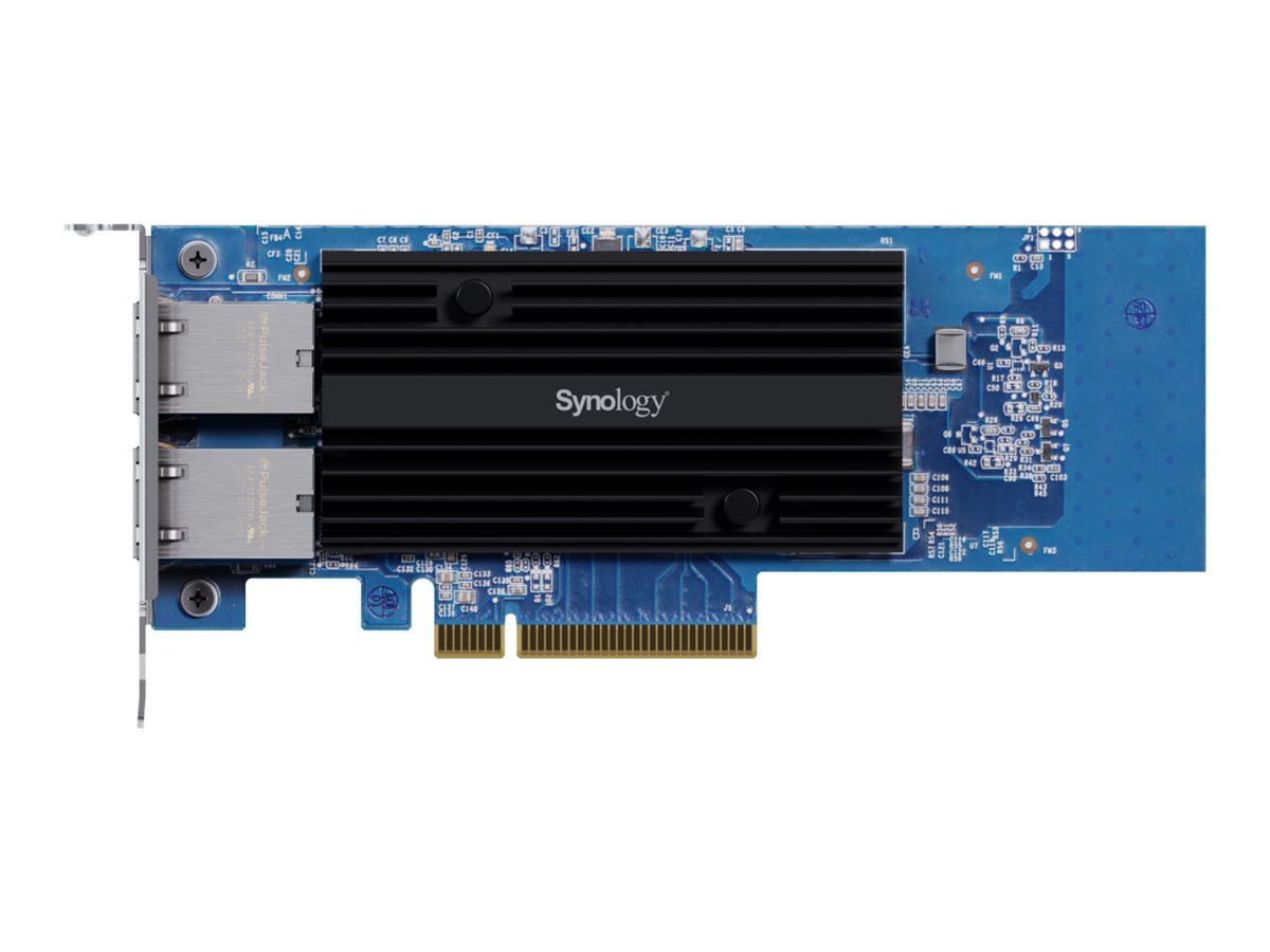 Synology Dual-port 10GbE 10GBASE-T add-in card - E10G30-T2 - PCIe 3.0 x8