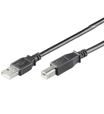 Goobay - USB 2.0 Hi-Speed cable - USB-A to USB-B USB 2.0 male (type B)