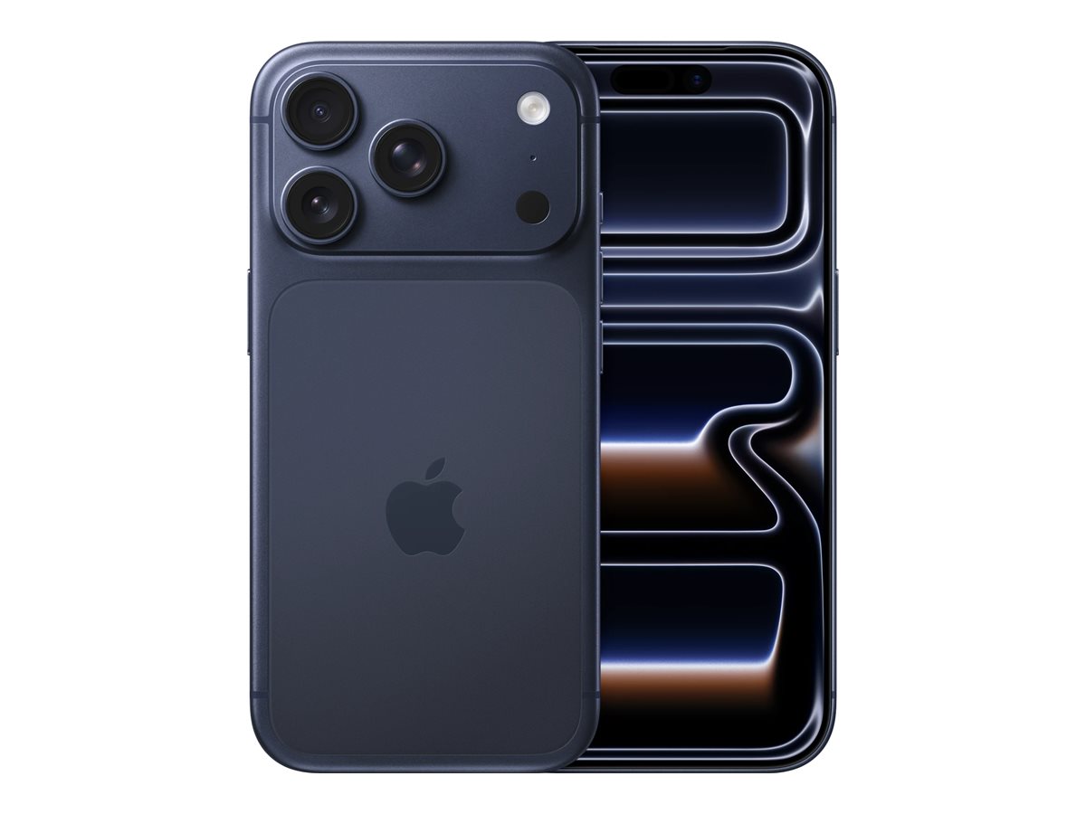 Apple - iPhone 17 Pro - Deep Blue - 6.3 " - Super Retina XDR display - 2622 x 1206 pixels - A19 Pro - Internal RAM 12 GB - 256 GB - Dual SIM - 5G - Main camera resolution 48+48+48 MP - Secondary camera resolution 18 MP - iOS - 26