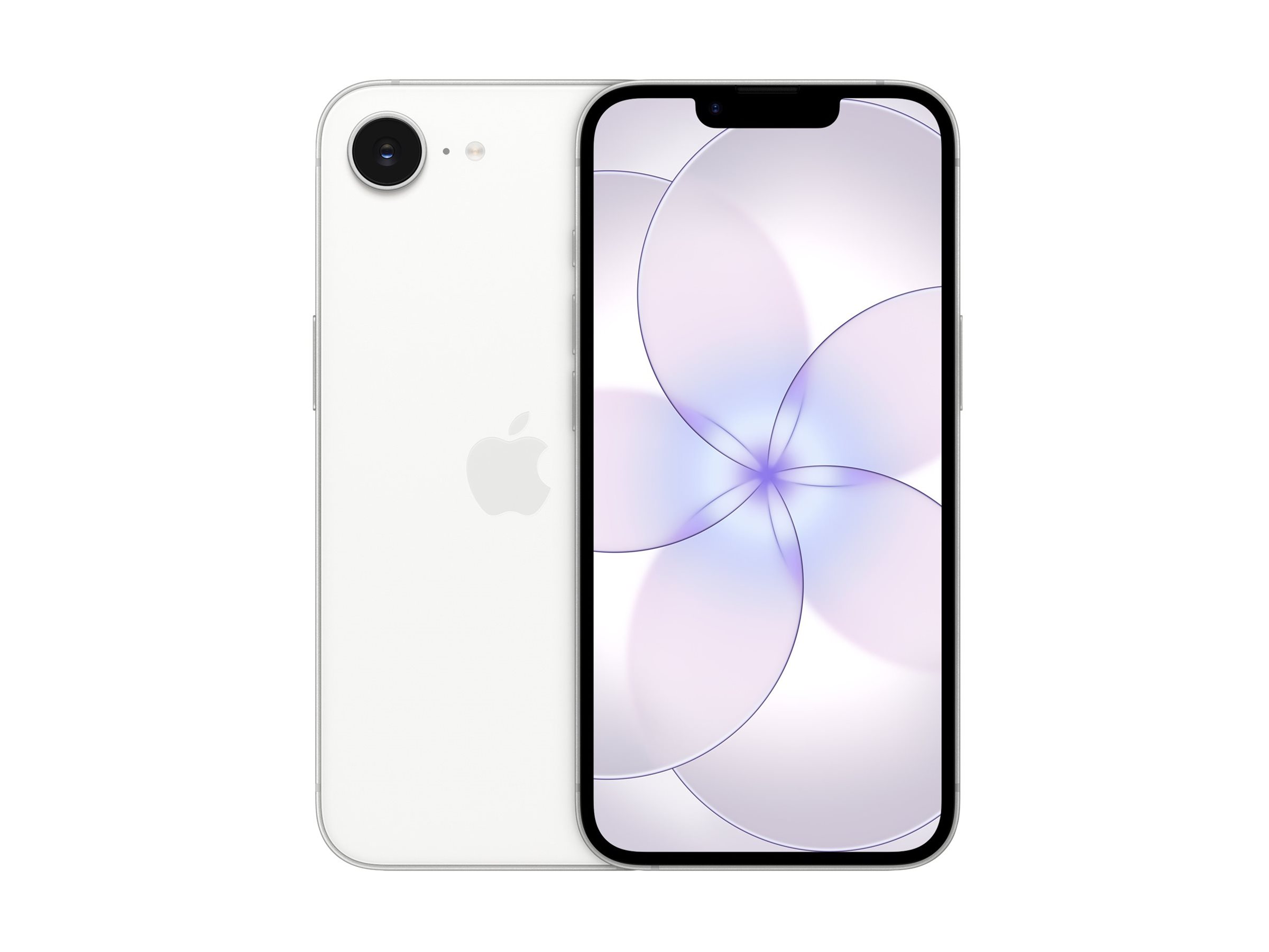 Apple - iPhone 17e - White - 6.1 " - 2532 x 1170 pixels - A19 - Internal RAM 8 GB - 256 GB - Dual SIM - Nano SIM - 4G - 5G - Main camera resolution 48 MP - iOS - Secondary camera resolution 12 MP - 26